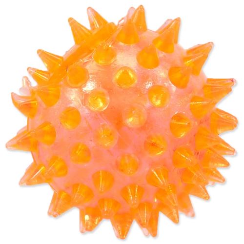Játék DOG FANTASY labda fütyülő narancssárga 5 cm 1 db