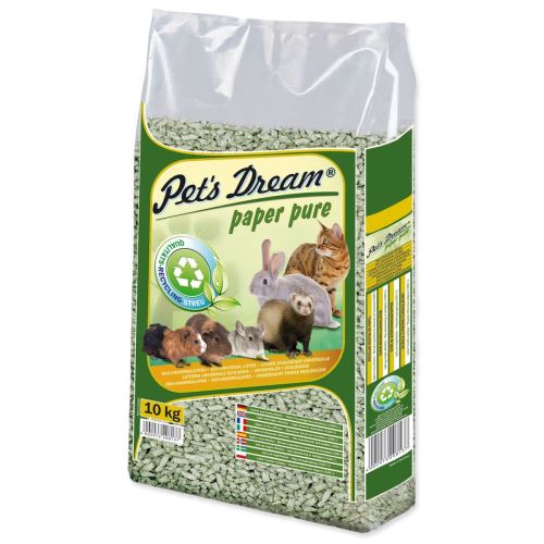 Pellet Pet`s Dream Paper Pure 10 kg