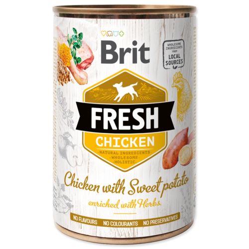 BRIT Friss csirke édesburgonyával 400 g