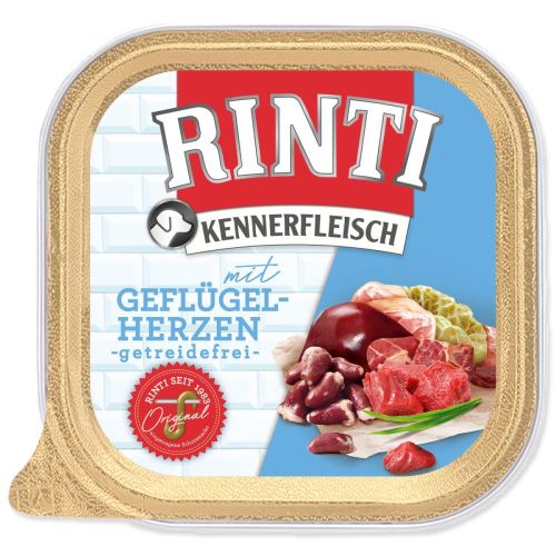 Tub RINTI Kennerfleisch baromfiszív + tészta 300 g