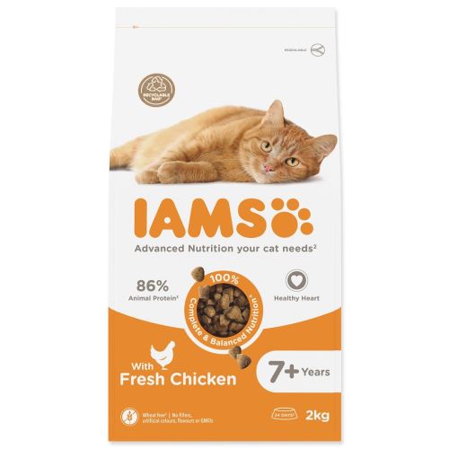 IAMS Cat Senior Csirke 2 kg