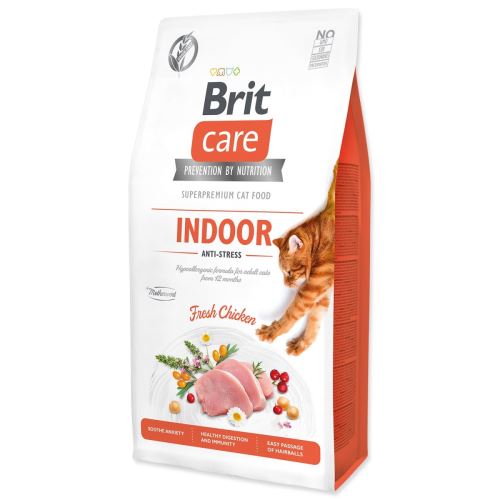 Brit Care Cat Grain-Free Indoor Anti-stressz 7kg