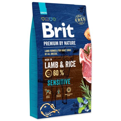 BRIT Premium by Nature Sensitive bárány 8 kg