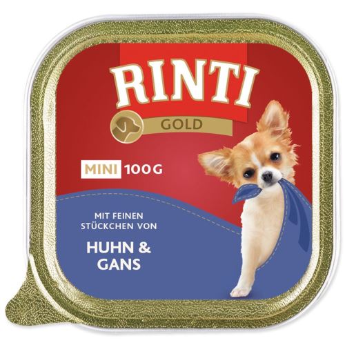 Tub RINTI Gold Mini csirke + liba 100 g