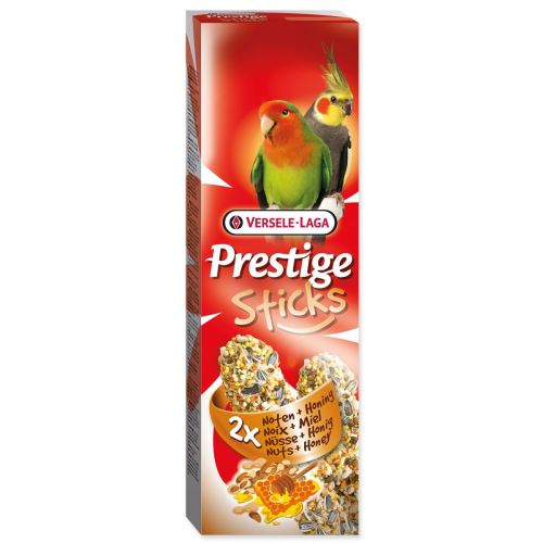 Prestige mogyorós-mézes rúd közepes papagájoknak 140 g