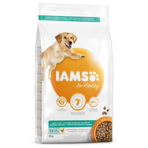 IAMS Dog Adult Weight Control Csirke 3 kg
