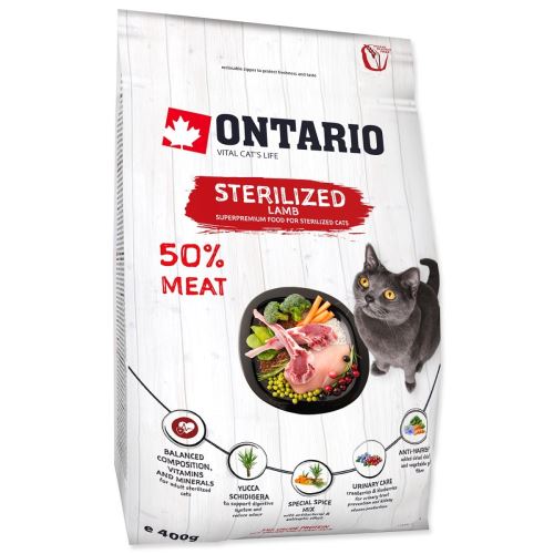 Macska sterilizált bárány 0,4 kg