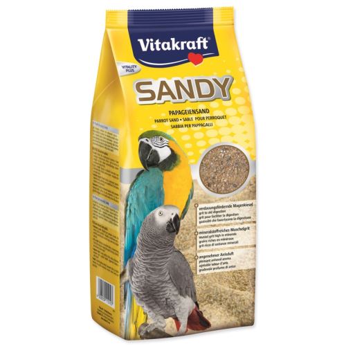 Homok VITAKRAFT Sandy nagypapagájok számára 2,5 kg