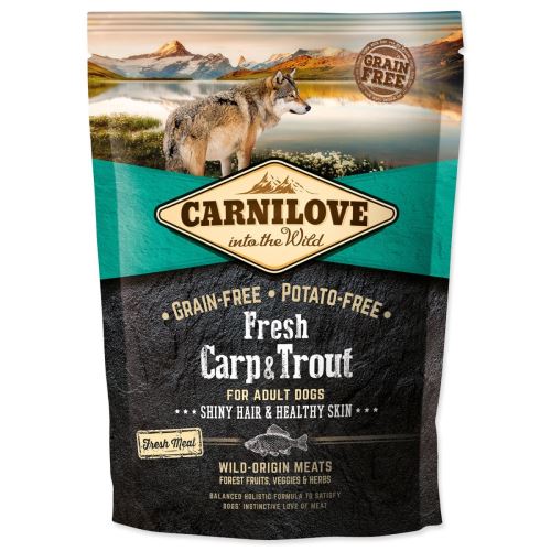 Élelmiszer Carnilove Dog Fresh Carp & Trout 1,5kg