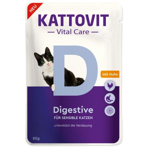Kapszula KATTOVIT Vital Care Emésztőrendszer 85 g
