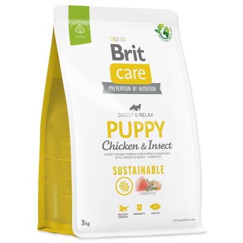 BRIT Care Dog Sustainable Kölyök 3 kg