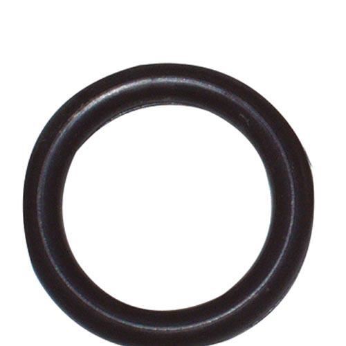 Függönygyűrű - műanyag, barna (10db)