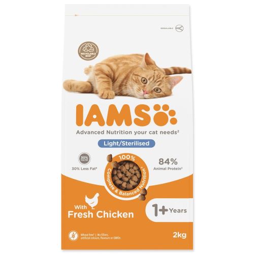 IAMS Cat Adult Weight Control / Sterilizált csirke 2 kg