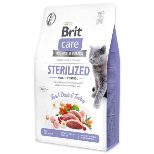 BRIT Care Cat Grain-Free Sterilized Sterilizált súlykontroll 2 kg