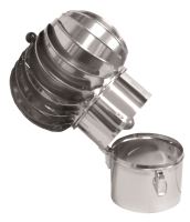 Turbowent rozsdamentes fej 300 mm