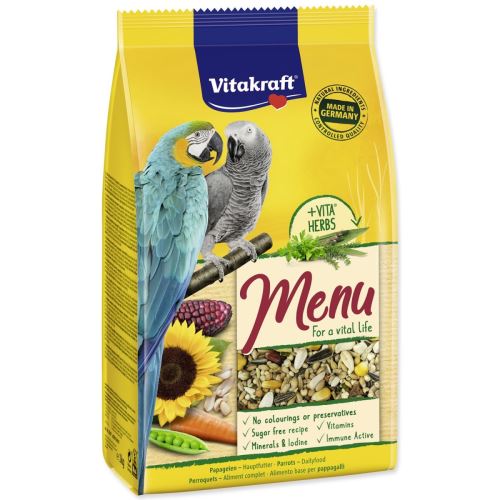 Menü VITAKRAFT Papagáj 1 kg