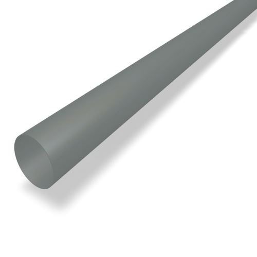 PREFA Alumínium lefolyócső Ø 100 mm, hossza 3M, világosszürke P10 RAL 7005