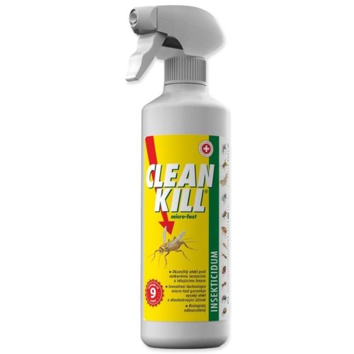 CLEAN KILL mikrogyors rovarirtó spray 450 ml