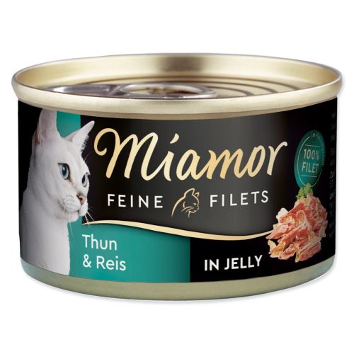 Konzerv MIAMOR Feine filé tonhal + rizs zselében 100 g