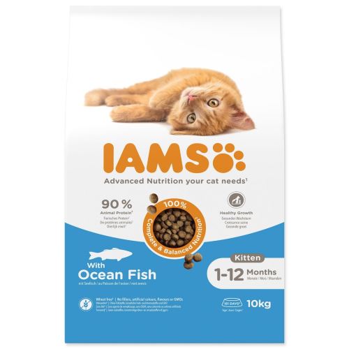 IAMS Cat Kitten Ocean Fish 10kg