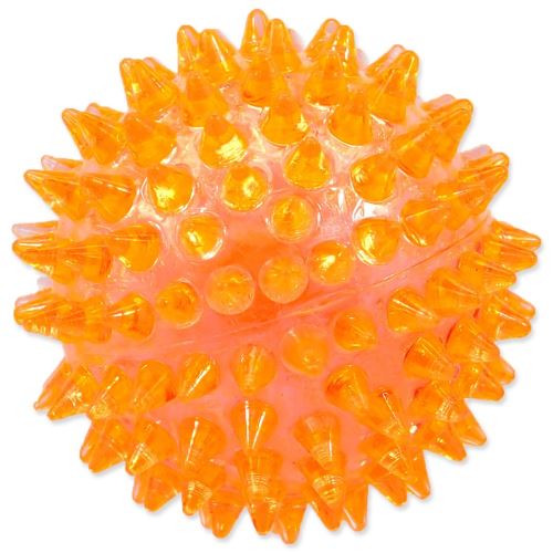 Játék DOG FANTASY labda fütyülő narancssárga 6 cm 1 db