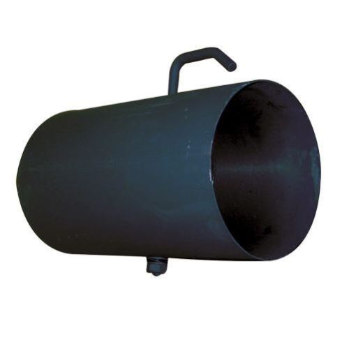 Füstszűrő füllel 125mm/ 250 fekete
