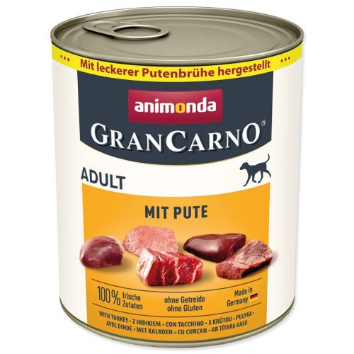 Gran Carno Adult pulykahúsos konzerv 800 g