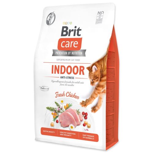 BRIT Care Cat Grain-Free Indoor Anti-stressz 2 kg