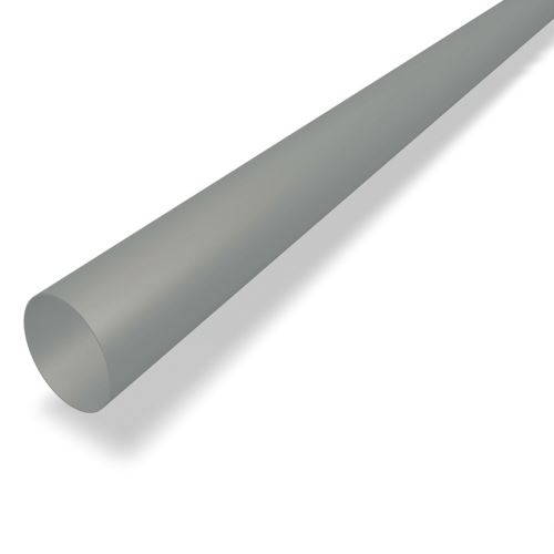 PREFA Alumínium lefolyócső Ø 100 mm, hossza 3M, cinkszürke RAL 7030