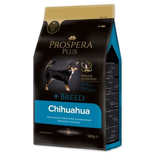 Élelmiszer Prospera Plus Chihuahua csirke rizzsel 0,5kg