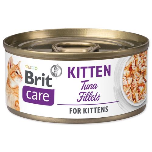 BRIT Care Cat Kitten tonhal filé 70 g