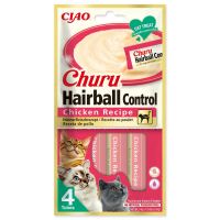 Churu Hairball csirkés jutalomkrém 4x14g