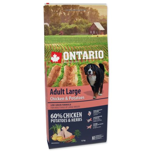 Dog Adult Large csirke és burgonya és gyógynövények 12 kg