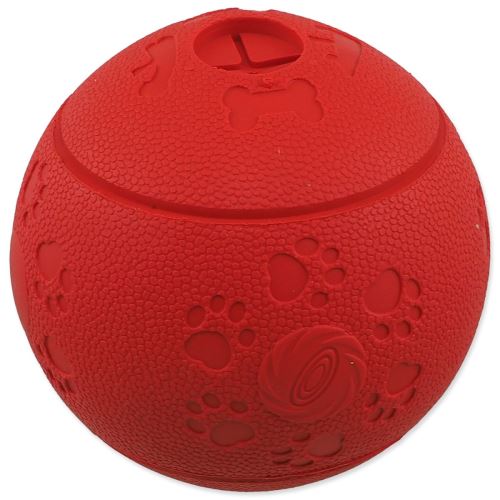 Labda DOG FANTASY jutalomfalathoz piros 11 cm