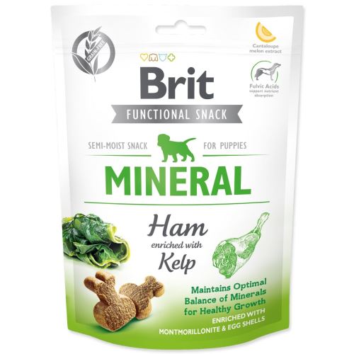 BRIT Care Dog Funkcionális Snack ásványi sonka kölyökkutyáknak 150 g