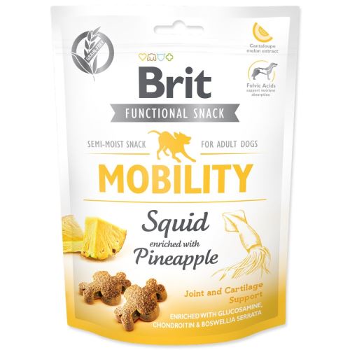 BRIT Care Dog Funkcionális Snack Mobility Squid 150 g
