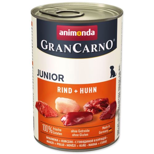 Gran Carno Junior marhahús + csirke konzerv 400 g