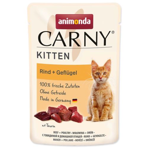 Kapszula Carny Kitten - baromfi koktél 85 g