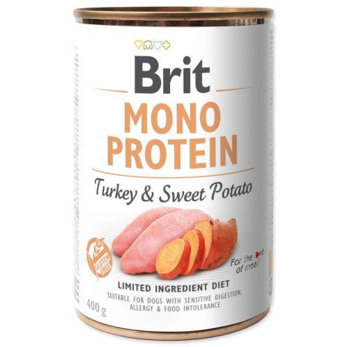 BRIT Monoprotein pulyka és édesburgonya 400 g