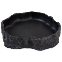 Repti Planet etetőtál fekete 19,5x17,5x4,2cm