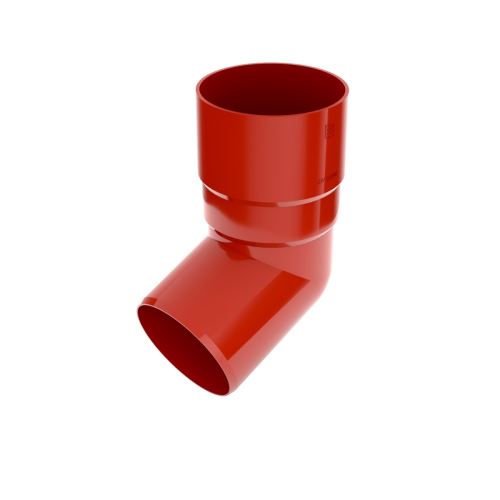 BRYZA 67° műanyag könyök Ø 110 mm, piros RAL 3011