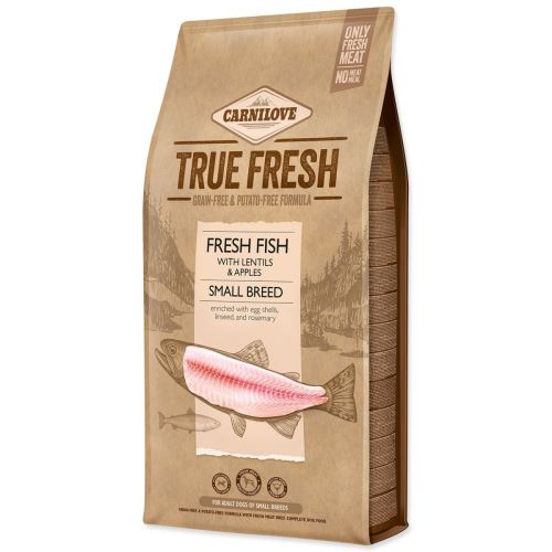 Carnilove True Fresh felnőtt kistestű hal 11,4kg