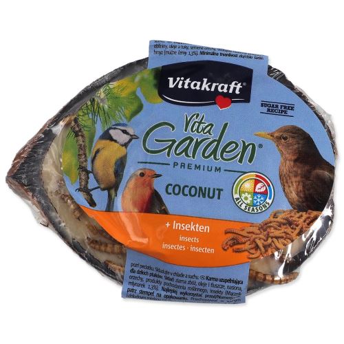 VITAKRAFT Vita Garden 1/2 kókuszdió lisztkukacokkal töltve 1 db
