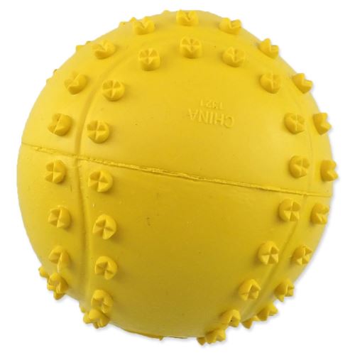Labda DOG FANTASY teniszlabda tüskékkel csipogó színkeverék 6cm 1 db
