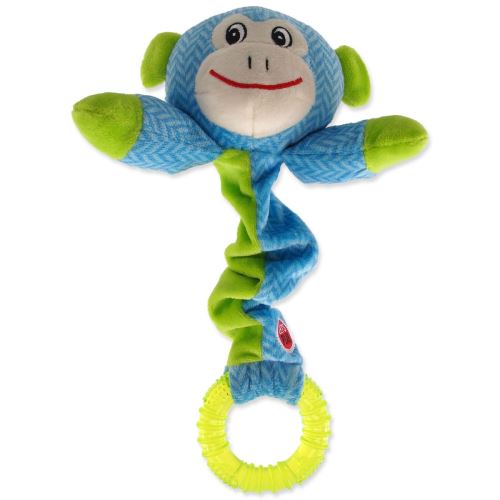 Játék LET`S PLAY Junior majom kék 30 cm 1 db