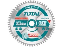 TOTAL Körfűrészlap, 185 mm, 60T, industrial TAC231413