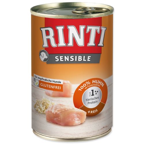 RINTI Sensible csirke + rizs konzerv 400 g