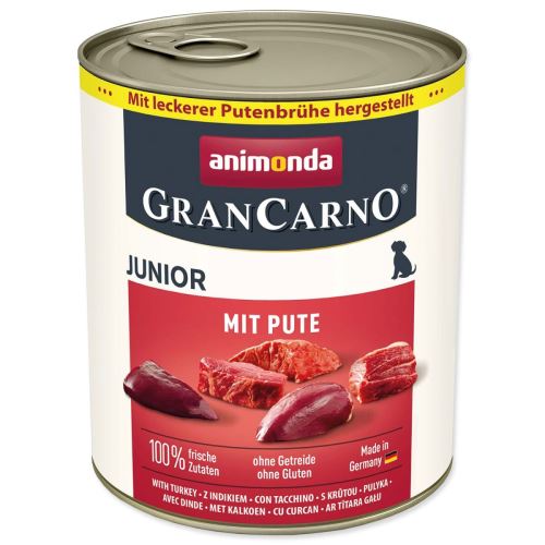 Gran Carno Junior pulykahúsos konzerv 800 g