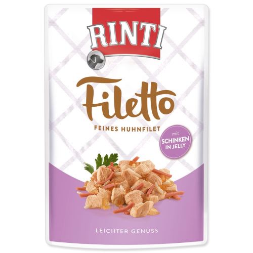 Kapszula RINTI Filetto csirke + sonka zselében 100 g