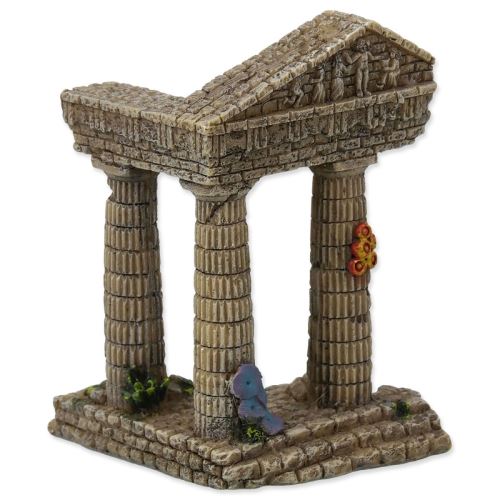 Dekoráció AQUA EXCELLENT templom romok 7,5 cm 1 db
